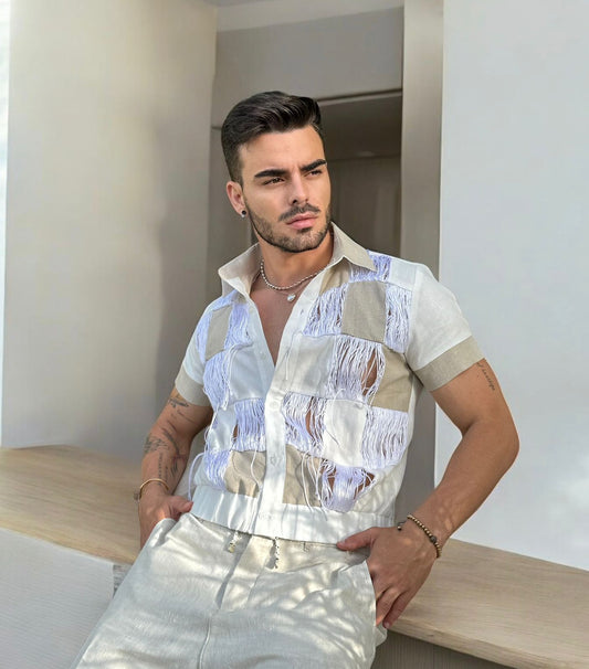 Camisa  Patchwork